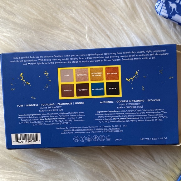 Chela Divine Purpose Eyeshadow Palette Limited Edition with travel Ipsy bag - Picture 13 of 14